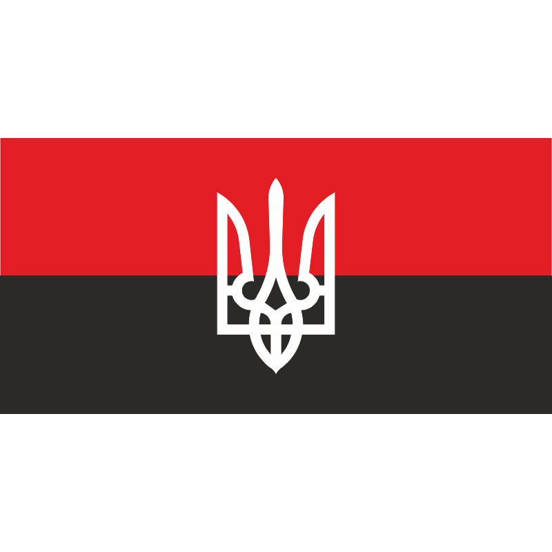 Флажок ОУН, ОУНР, УПА, Бандеровский. Вариант-03 Флажок ОУН, ОУНР, УПА, Бандеровский. Вариант-03