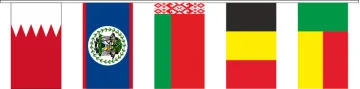 Гірлянда прапорців країн світу. Варіант-02 Гірлянда прапорців країн світу. Варіант-02