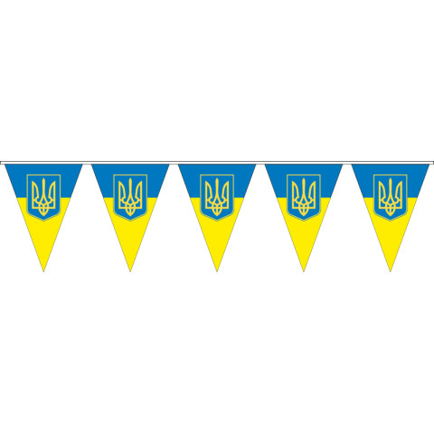 Гірлянда УКРАЇНА. Варіант-01 Гірлянда УКРАЇНА. Варіант-01