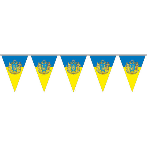 Гірлянда УКРАЇНА. Варіант-02 Гірлянда УКРАЇНА. Варіант-02