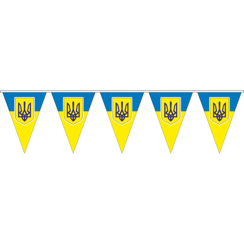 Гірлянда УКРАЇНА. Варіант-04 Гірлянда УКРАЇНА. Варіант-04