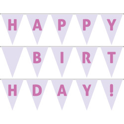Гірлянда Happy Birthday. Варіант-11