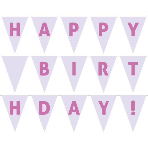 Гірлянда Happy Birthday. Варіант-11 Гірлянда Happy Birthday. Варіант-11